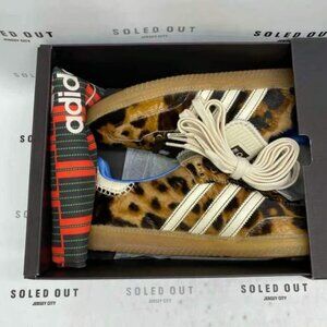 Adidas x Wales Bonner Samba Pony Leopard Print Women's